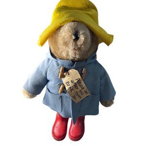 Vintage Paddington the Bear with red boots and yellow hat